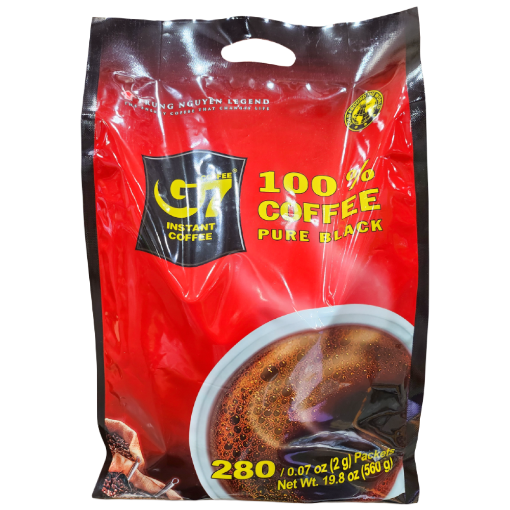 베트남 G7 퓨어 블랙커피 2G, 2g, 280개입, 1개 58,980원