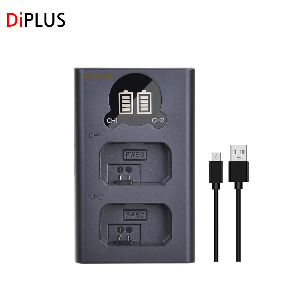 디아이플러스 KC인증 소니 NP-FW50 호환배터리/충전기  a3000,a5000,a5100,a6000,a6300,a6400,a6500,a7,a7m2,7r,7rm2,7s,7sm2 9,500원