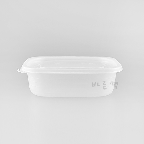 TY 사각죽용기 중 500개 세트 백색 720ml 일회용 포장 배달 용기, 1개, 500개입 99,500원