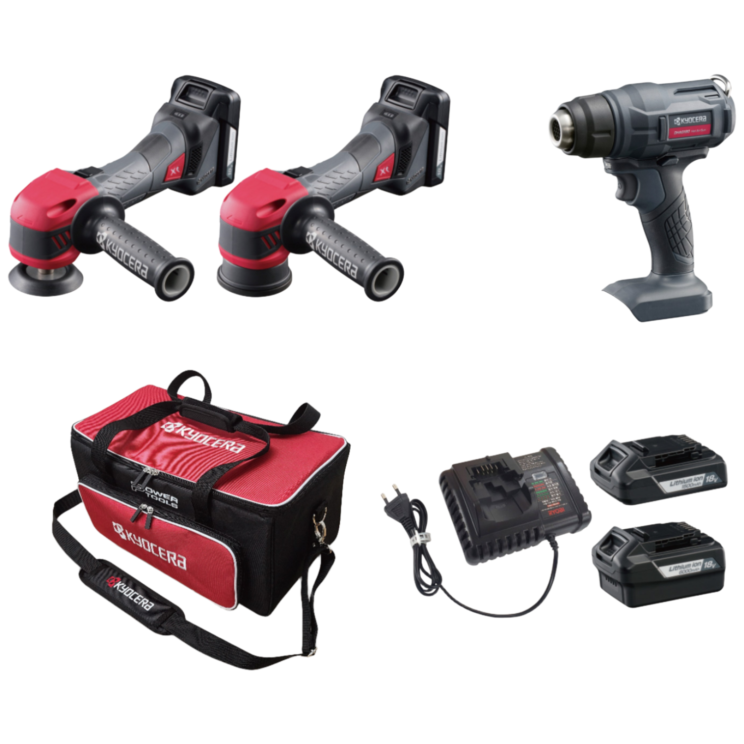 교세라 DPENG3HKT 명장 충전 폴리셔 히트건 KIT 3인치 풀세트 1,100,000원