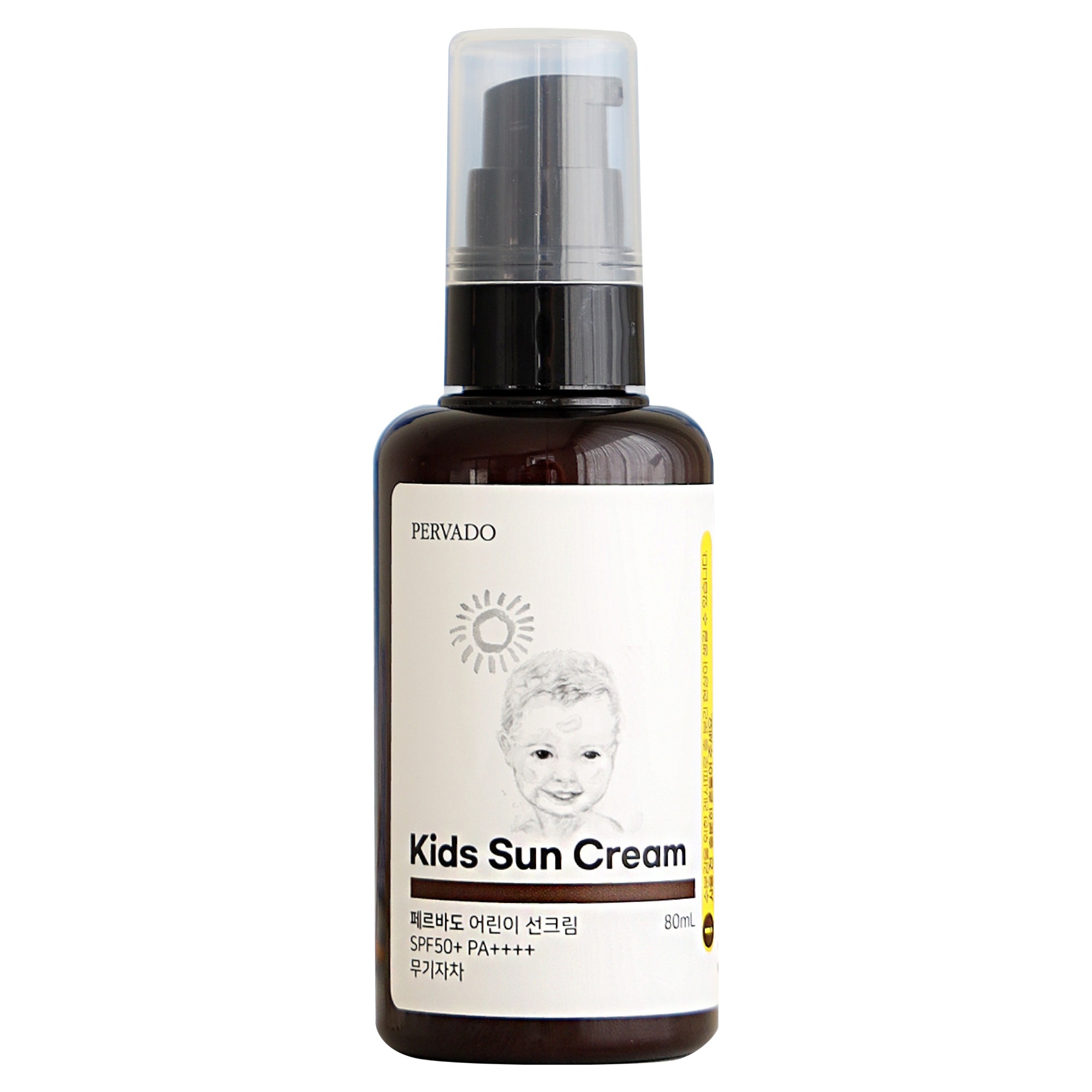 페르바도 유아용 눈시림제로 논나노 무기자차 촉촉 보습 선크림 SPF50+ PA++++, 1개, 80ml 20,900원