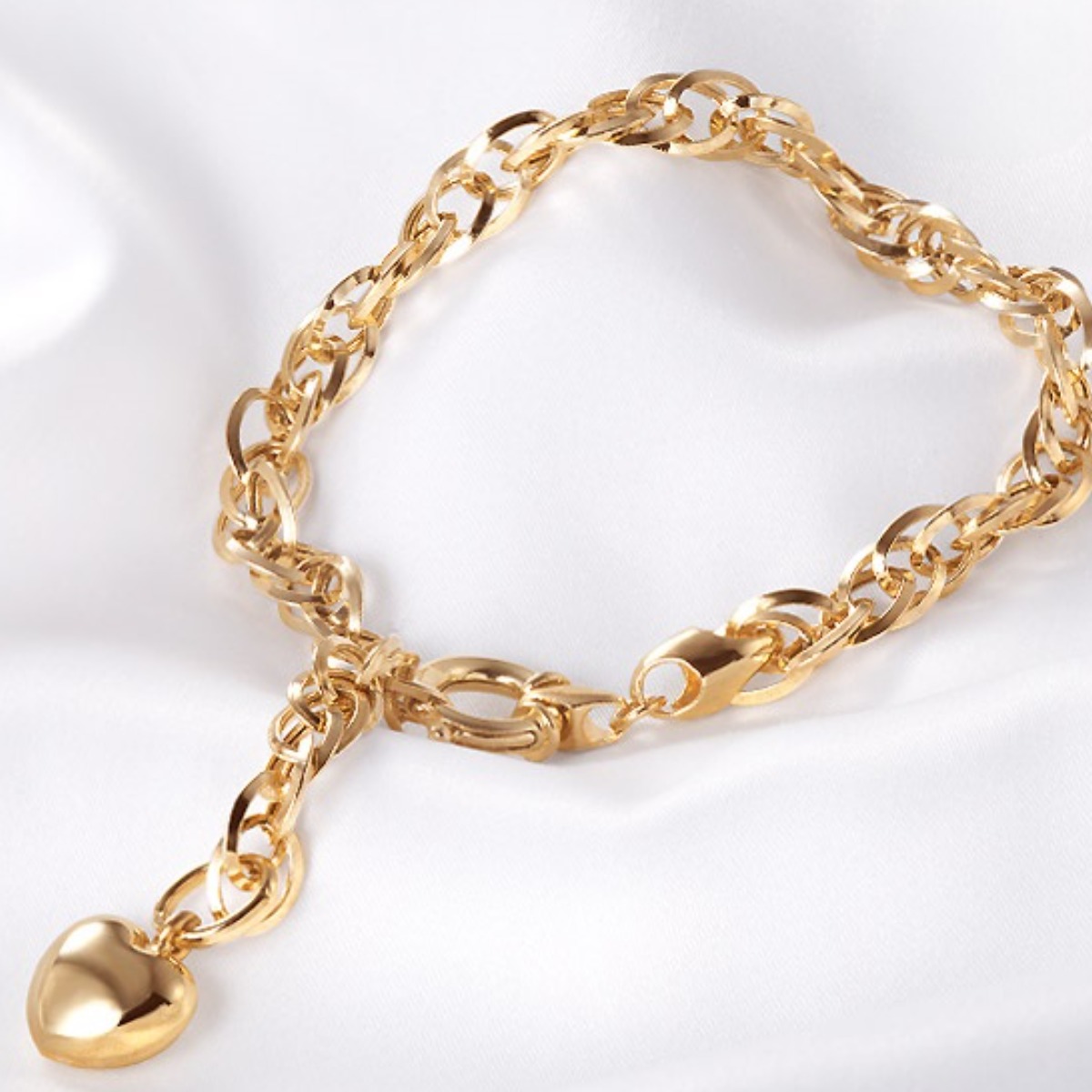 골드앤 14K 위글링 팔찌 골드 할로우 데일리 체인 팔찌 1,637,400원