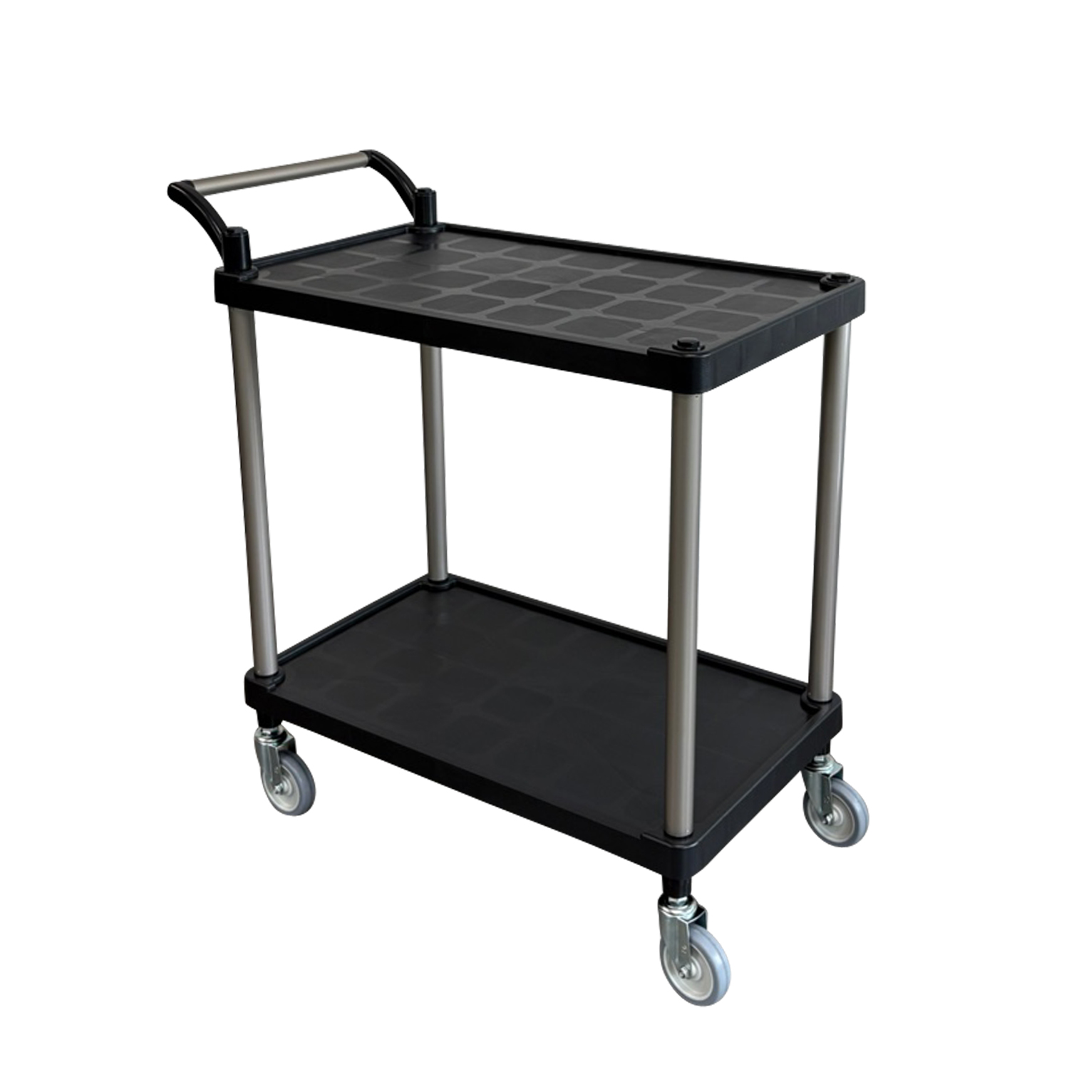 [국내생산] 유런 2단 서빙카트 식당카트 운반카트, 검정 58,000원