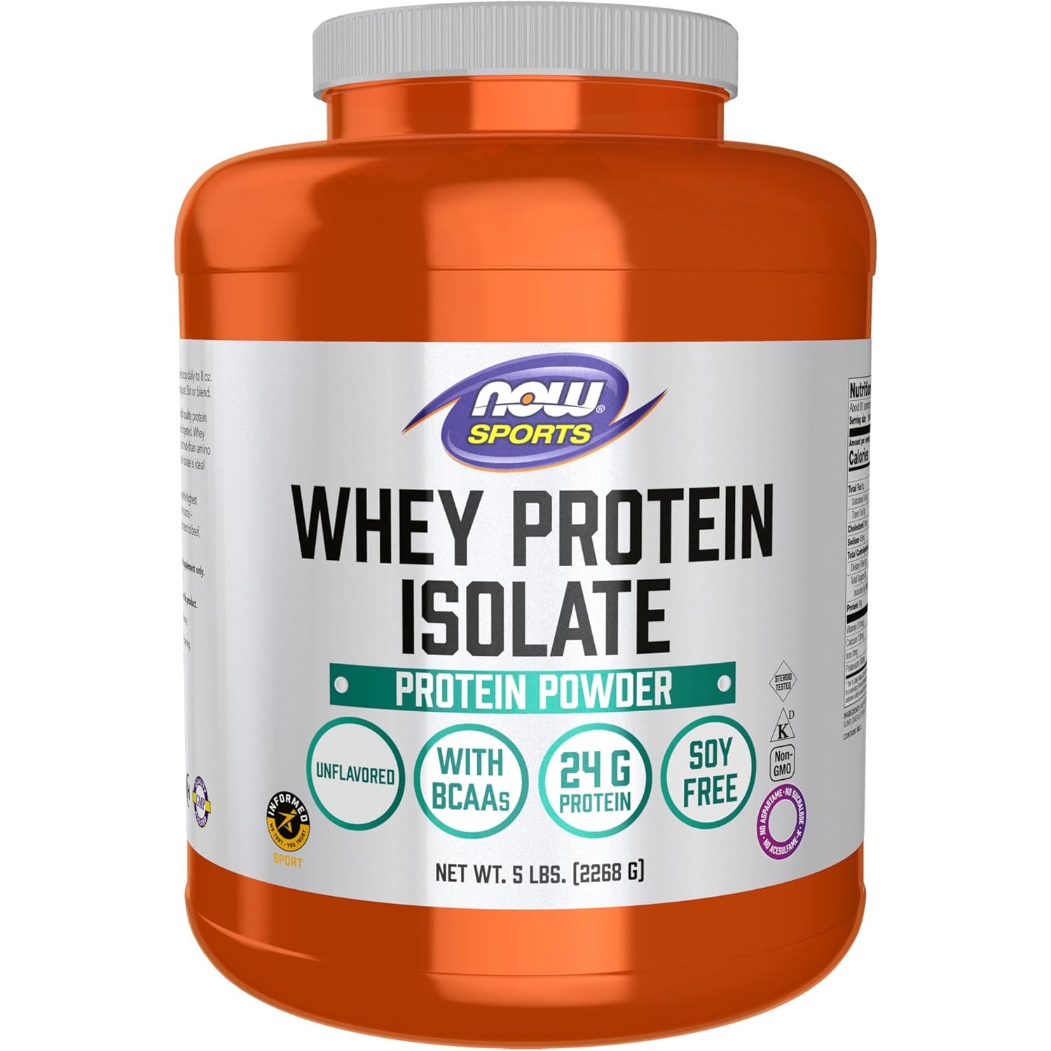 나우푸드 웨이 프로틴 아이솔레이트 파우더 단백질 보충제, 2.27kg, 1개 128,410원