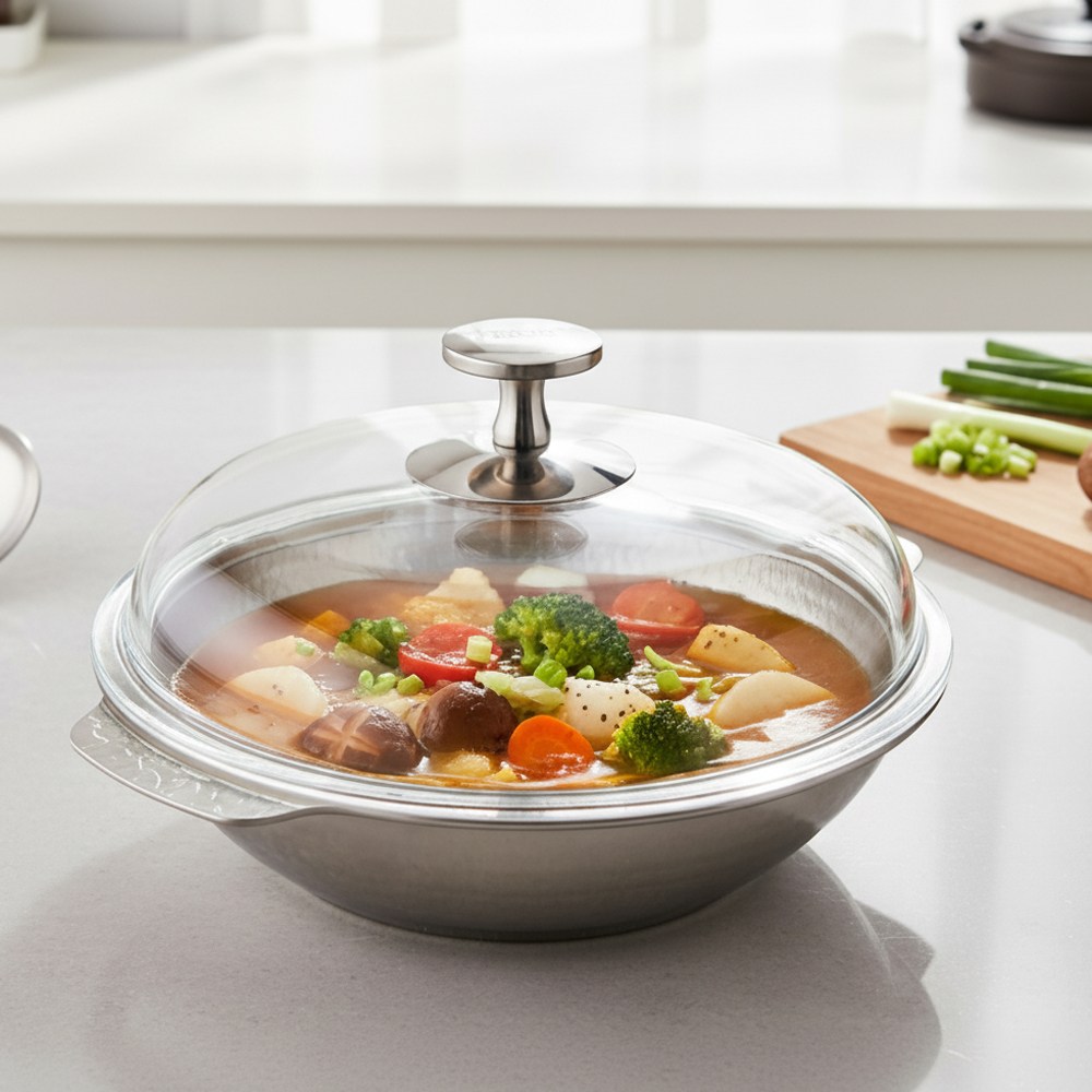 [한정 특가] 무연마 스텐 304 샤브샤브 스키야키 인덕션 전골 냄비 80,000원