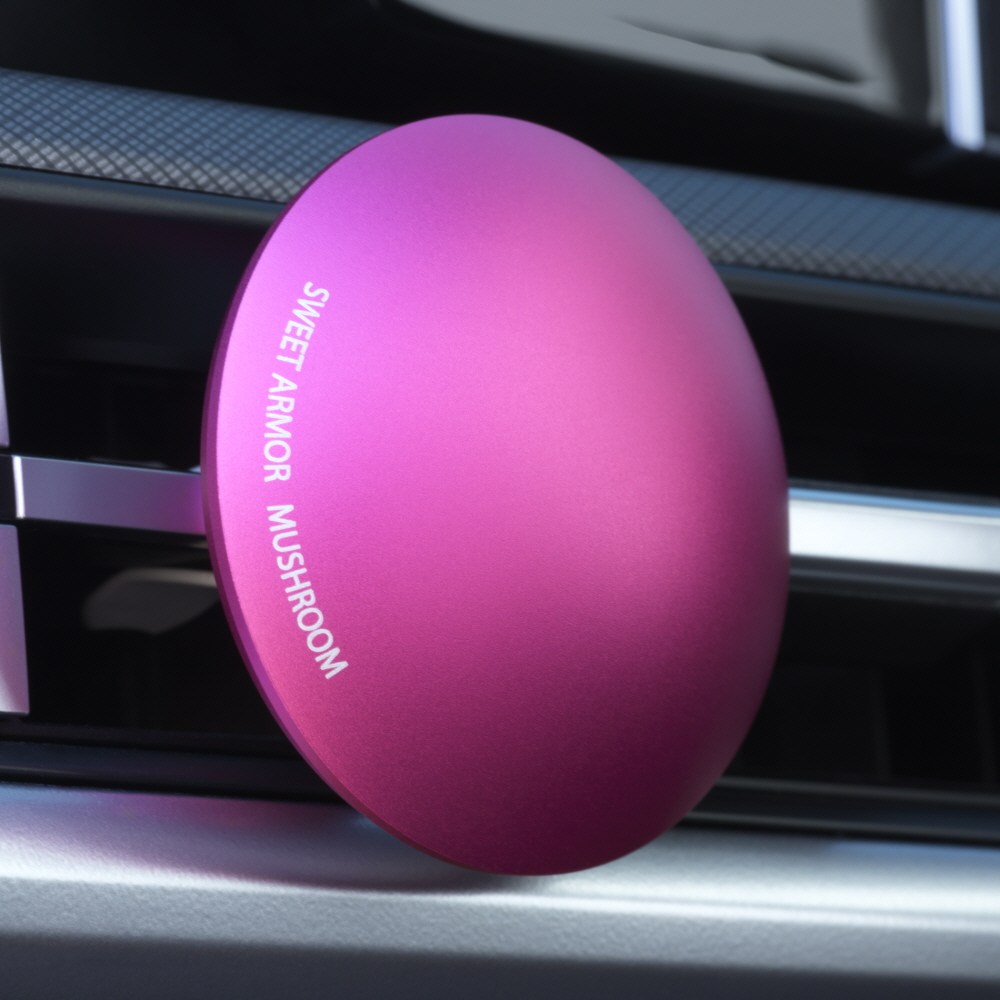 스윗아머 머쉬룸 핑크 송풍구형 프리미엄차량용방향제, 핑크 코튼플로럴, 1개 29,700원