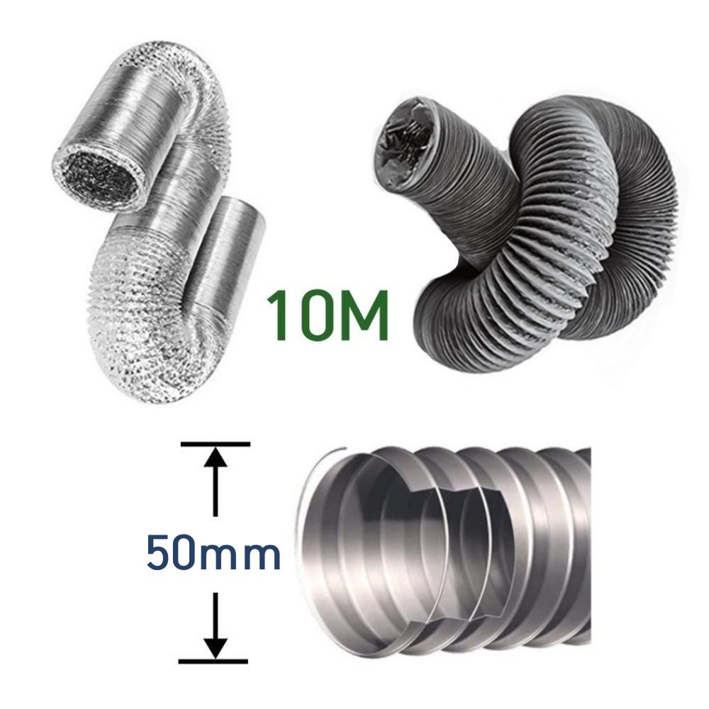 C 덕트 후렉시블 자바라 호스 알루미늄 타포린 주름관 연통 10M 50mm 24,090원