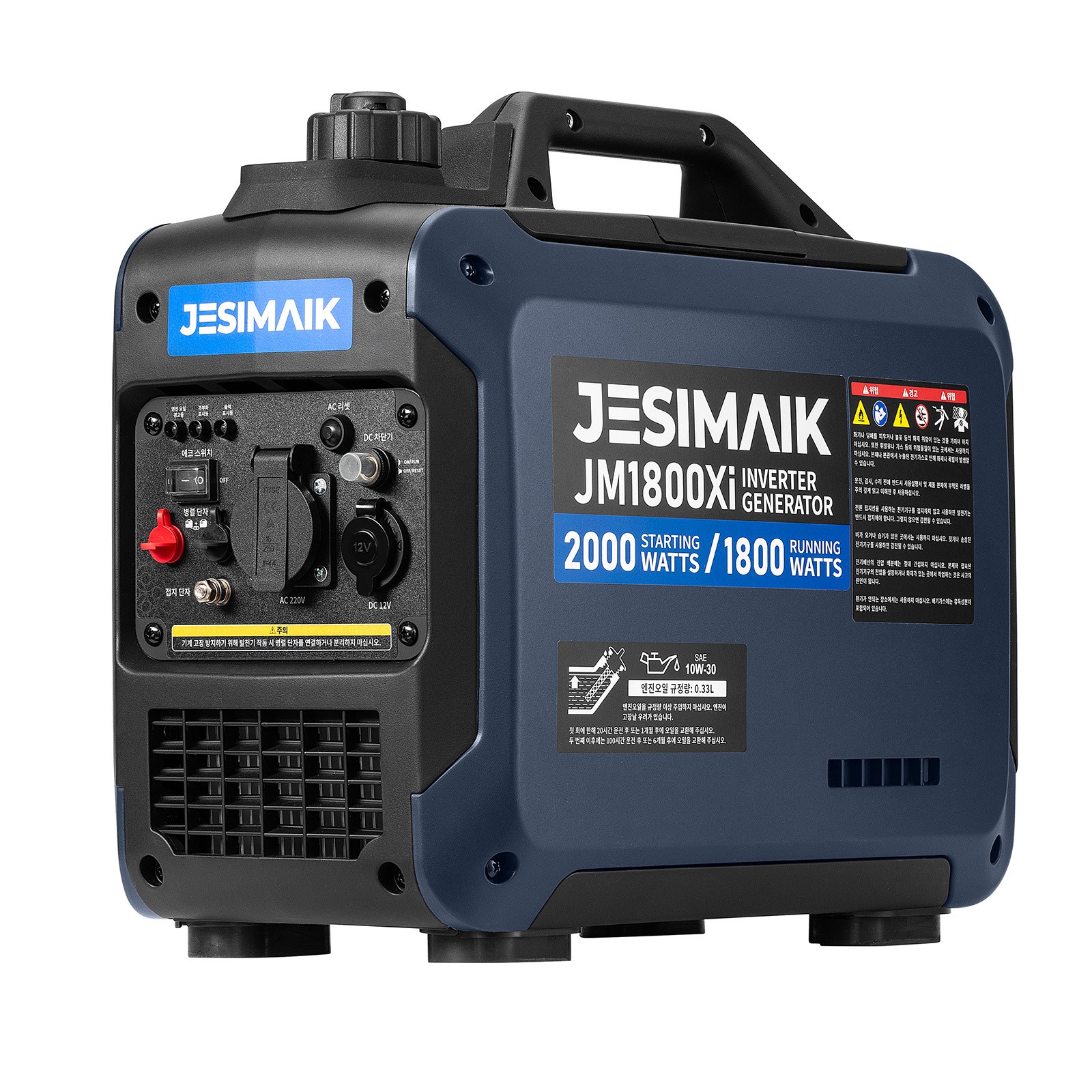 JESIMAIK JM1800Xi 소형 인버터 발전기 휴대용 14KG 초경량 정격출력 1.8kw, 1개 549,000원