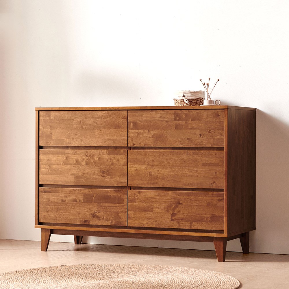 리홈 리버 속깊은서랍장 원목 3단와이드 광폭서랍장 1200 서랍장 309,000원