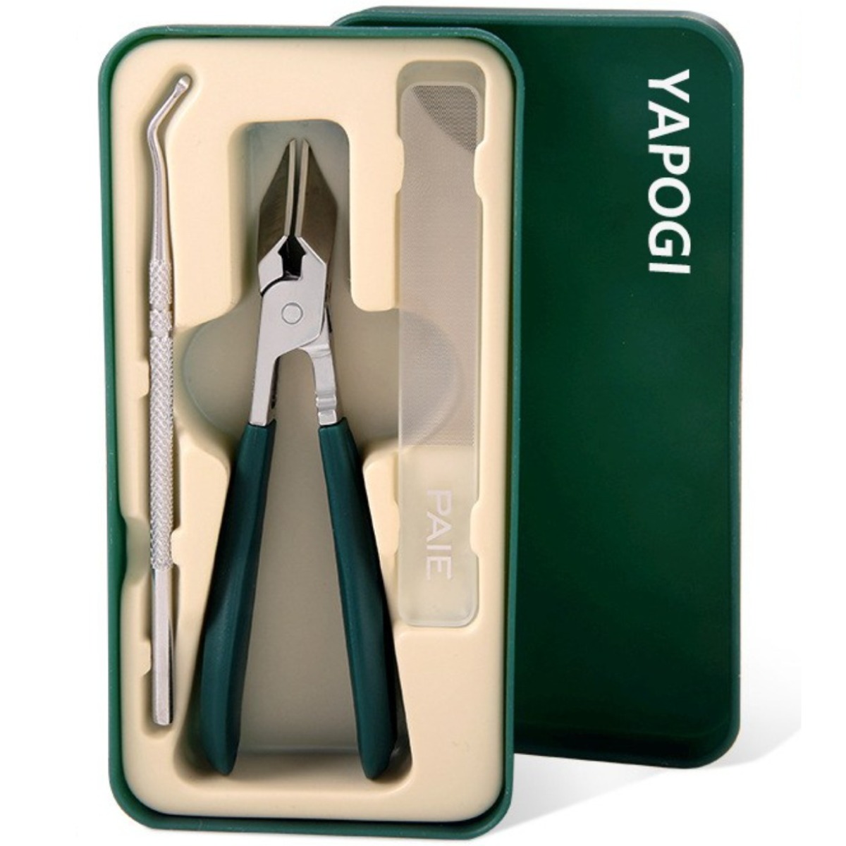 YAPOGI독일 기술 손톱깎이 3종 세트 내성발톱 가정용 셀프 케어 세트 사선날 비산방지 대형 손톱깎이 11,050원