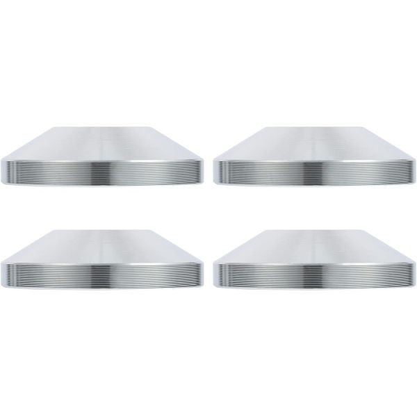 DOITOL 8pcs 카본 스틸 스피커 스파이크 패드 신발발 바닥 보호구 베이스 신발 매트 격리 오디오 턴테이블 스피커용 콘 80mm 실버 94,600원