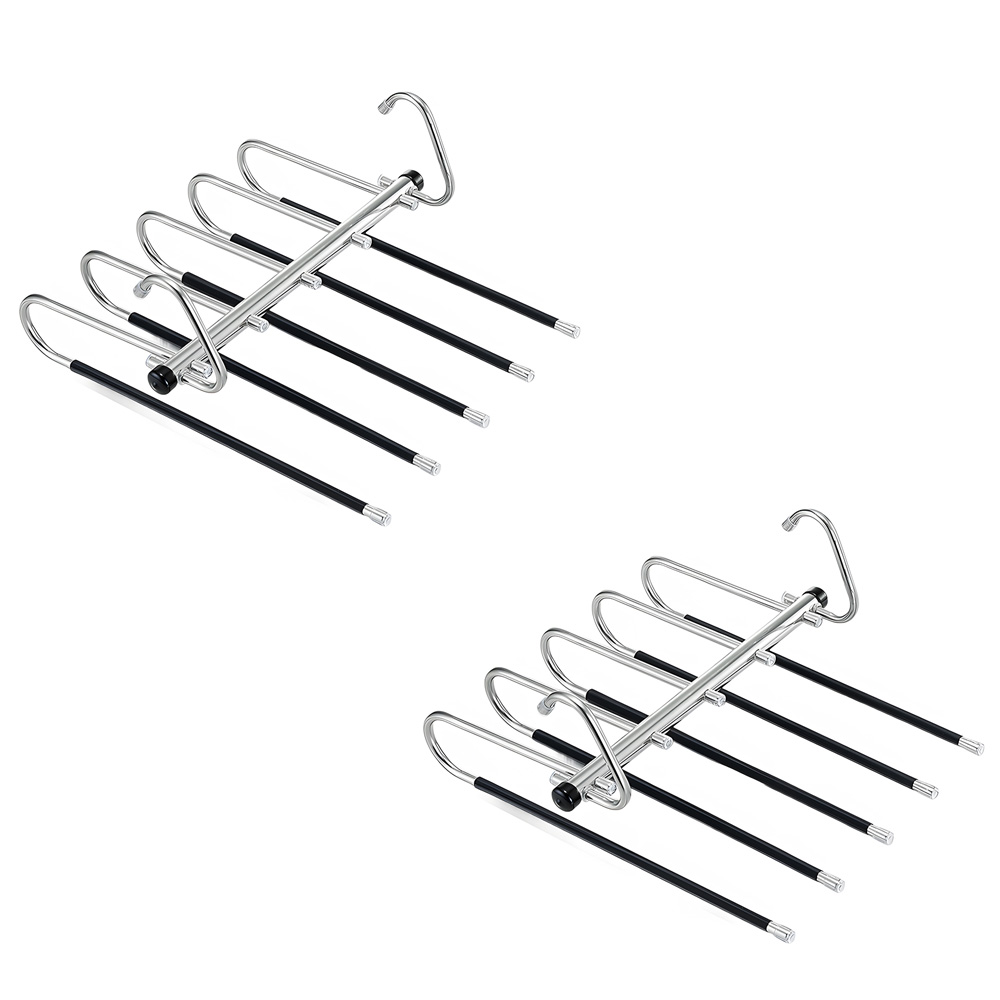 한봄누리 공간 절약 다용도 바지걸이 올스텐 5단 행거 13,660원