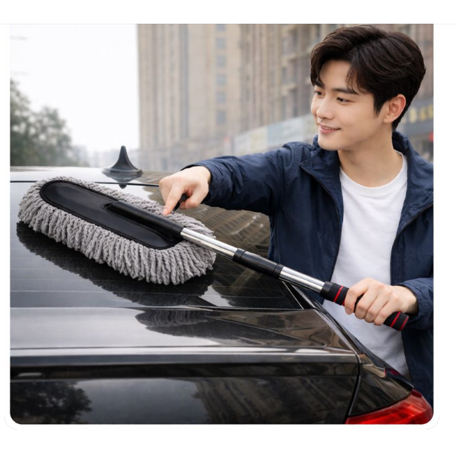 아우릭스 자동차용 정전기 먼지털이개 청소털이개, 1개 8,590원