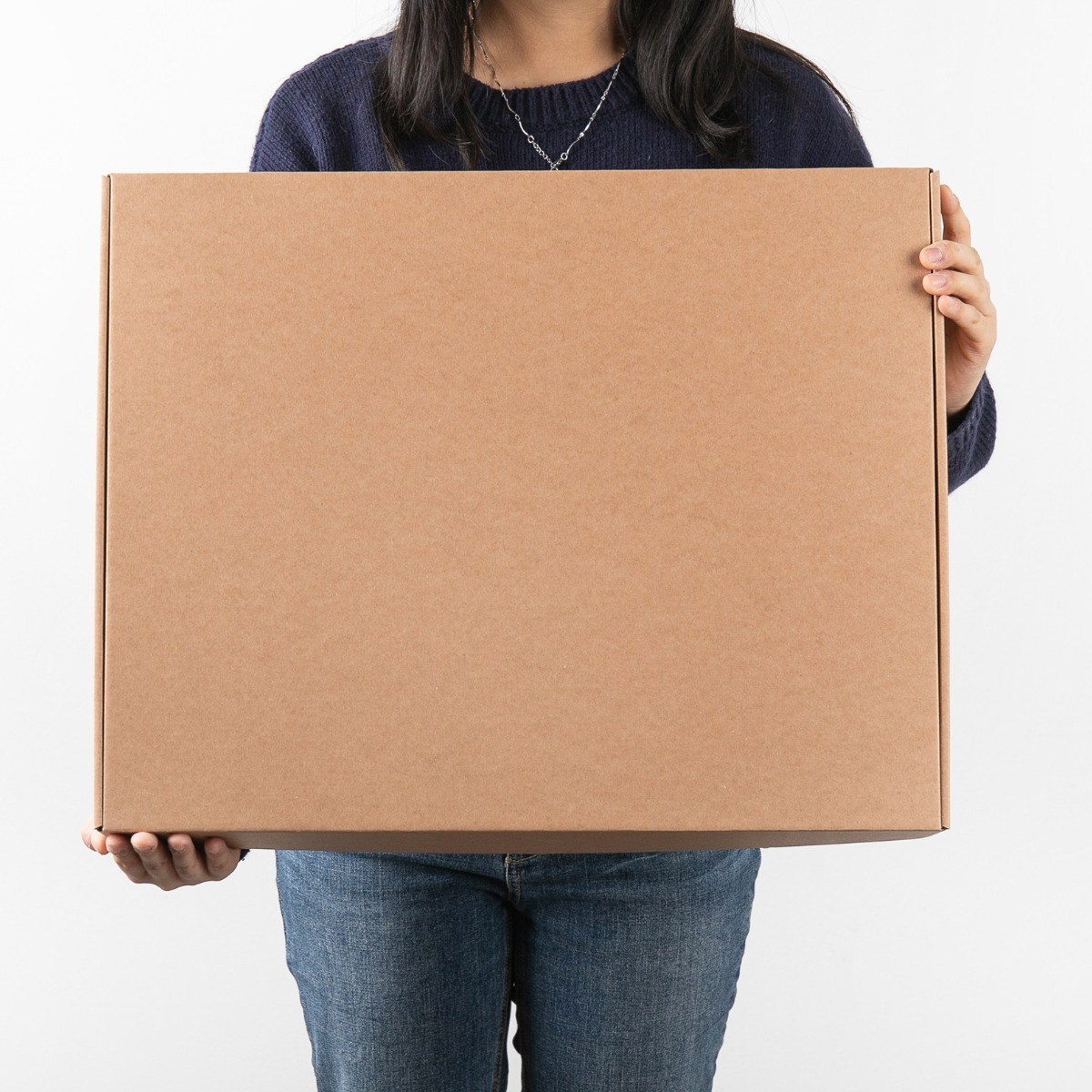 [와니유니] 최다사이즈보유 대형 골판지박스 택배박스 납작포장박스 다용도상자 종이단상자 낱장 도마 액자 옷포장 국내제작, 1개, 크라프트 2,100원