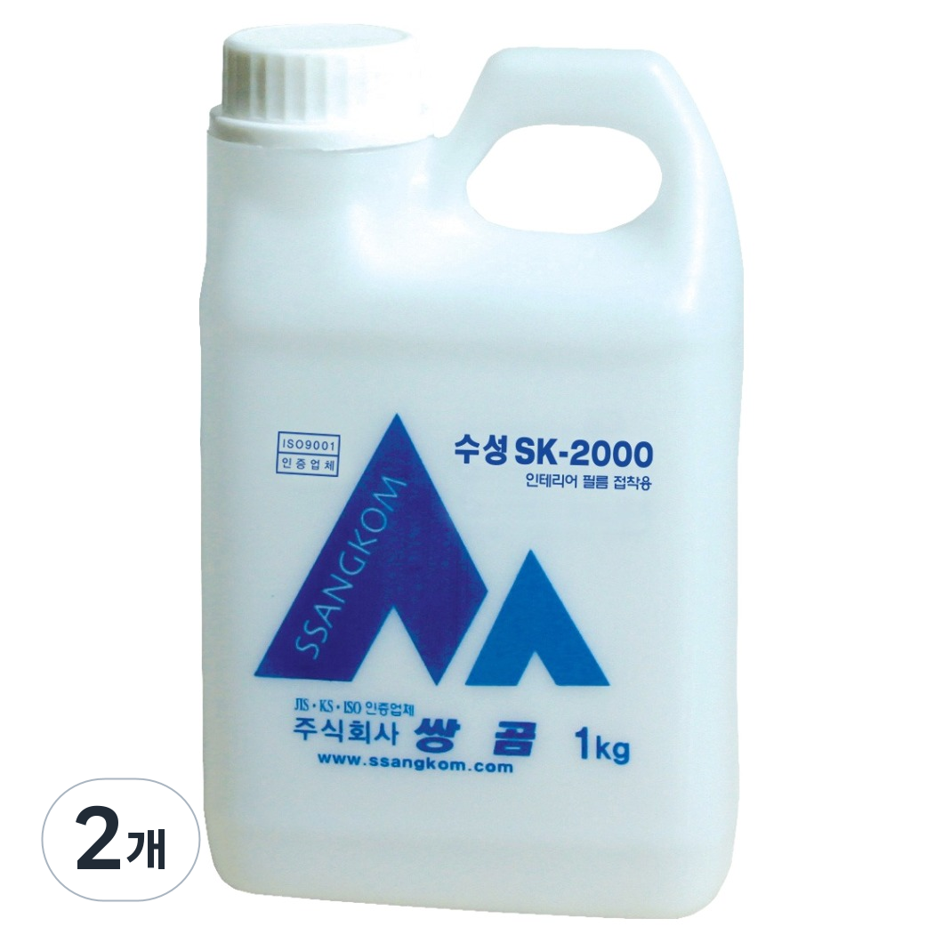 쌍곰 인테리어 필름 접착용 수성 SK-2000 14,500원