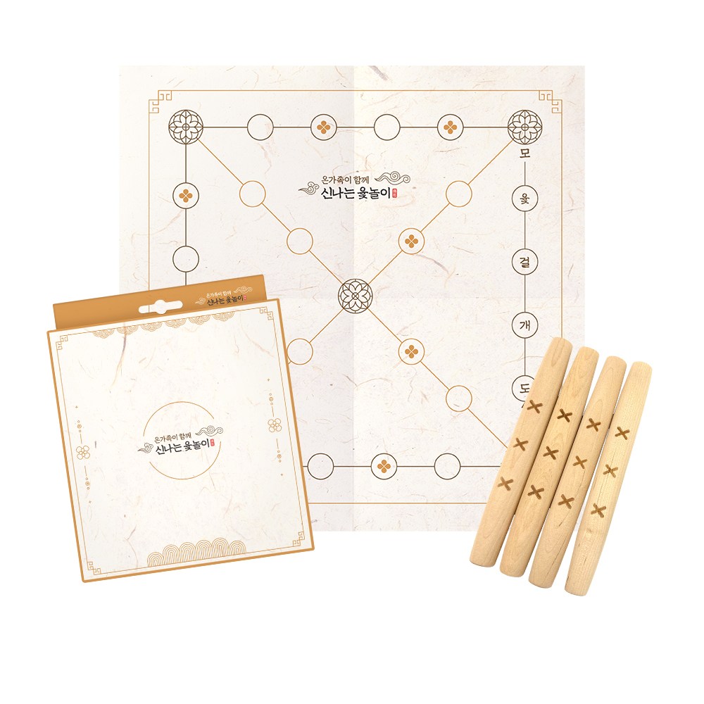 신나는 명절 추석 단체 미니 윷놀이 세트 어린이집 유치원 선물 3,000원