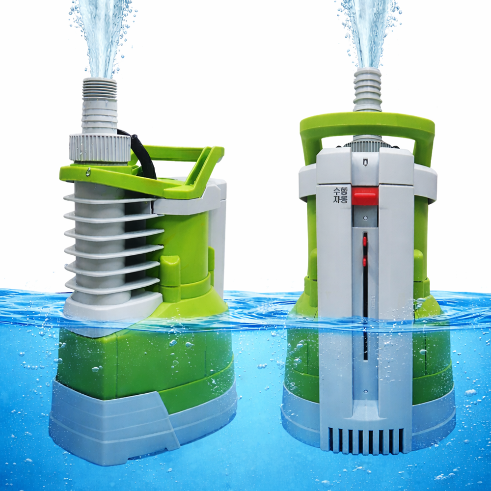 쎈펌프, 소형수중펌프, 자동수동겸용, 0.3마력, 분당 100L펌핑, 가정용펌프 84,290원