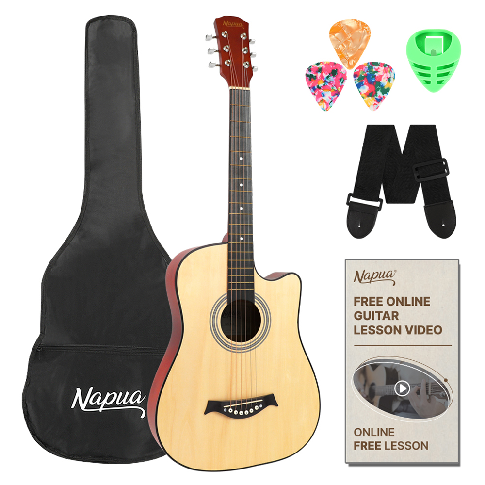 나푸아 어쿠스틱 입문용 통기타 동영상 강좌 풀세트 42,800원