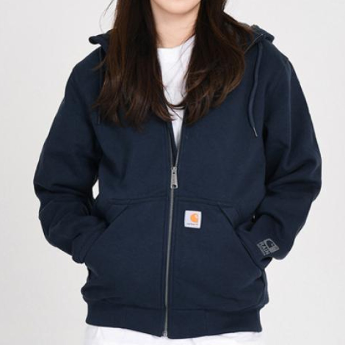칼하트 (103308) 락랜드 셰르파 (양털안감) 후드집업 NAVY (472) 147,800원