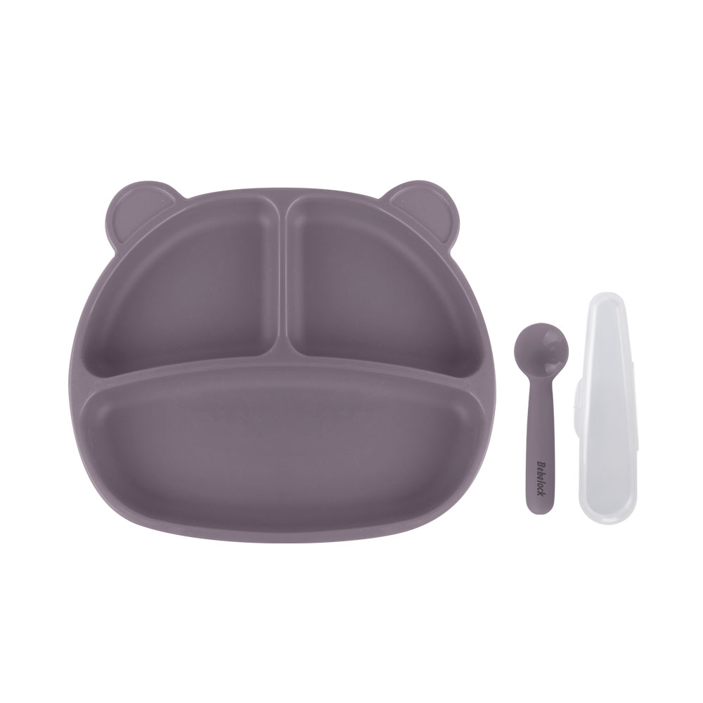 베베락 국산 포네르 플래티넘 실리콘 흡착식판 + 스푼 + 스푼 케이스 세트, 레드빈, 흡착식판 + 스푼 + 스푼 케이스, 1세트 19,800원