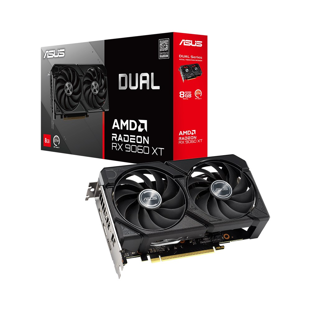 ASUS DUAL 라데온 RX 9060 XT D6 8GB 대원씨티에스 668,440원