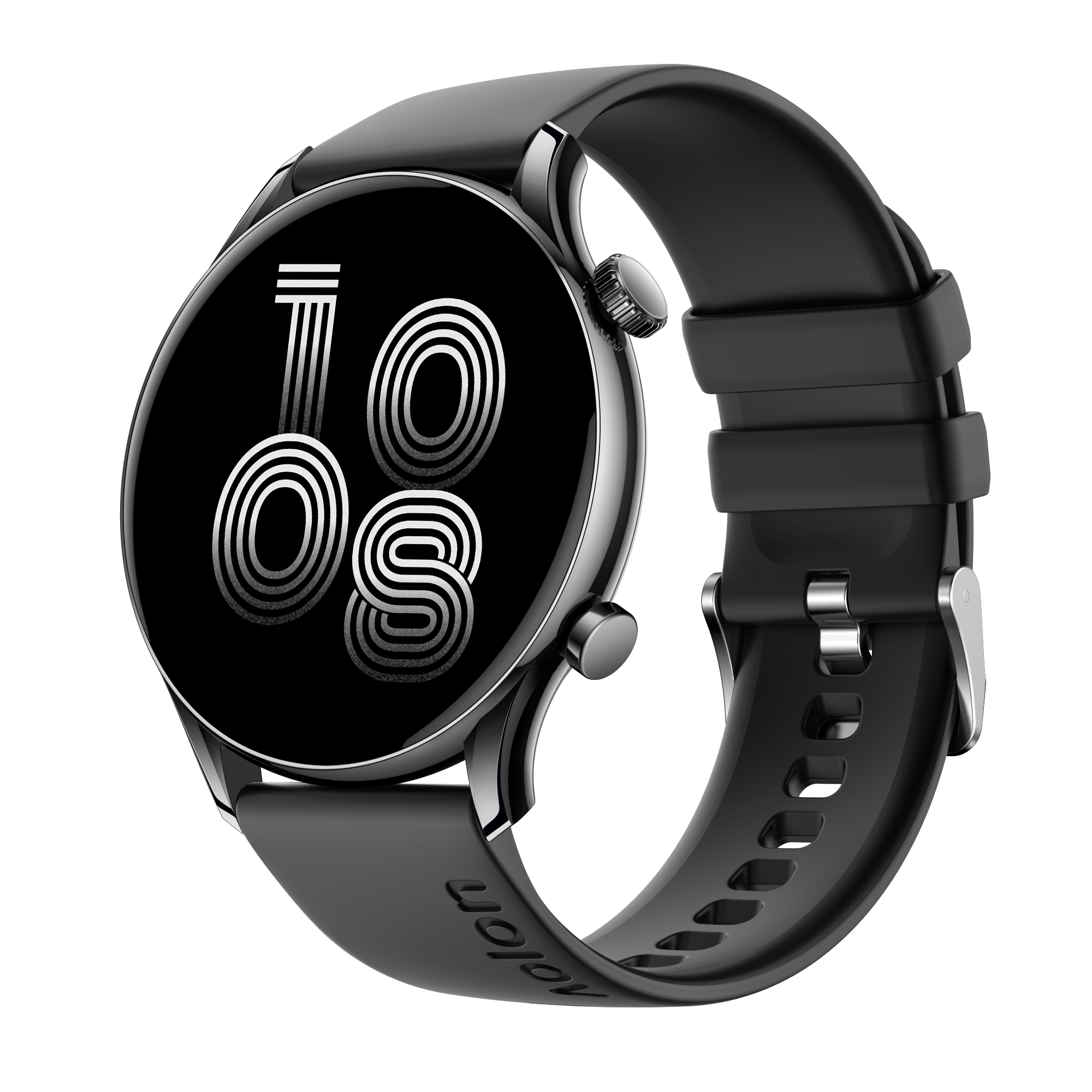 Aolon GTR3 스마트워치 1.43인치 아몰레드 고화질, 블랙, 블루투스, 블루투스, 4.77cm, 검정색 49,900원