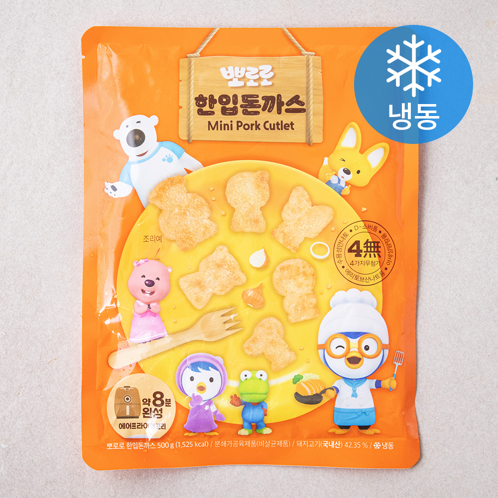 [로켓프레시] 뽀로로 한입돈까스 (냉동) 10,900원