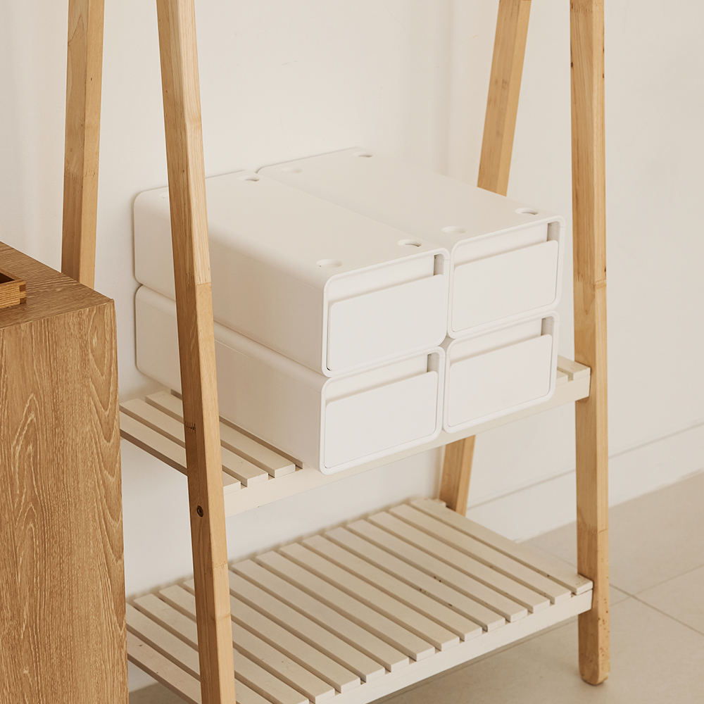 플라팜 수플레 모듈형 서랍장 C TYPE 4p, 화이트, 4단 89,650원