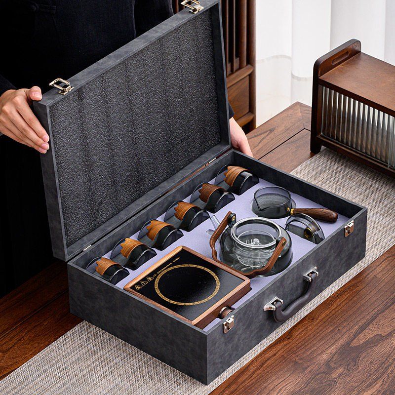 OBLY 다도 차세트 보이차 차도구 세트 유리 다도구 홍차 178,400원