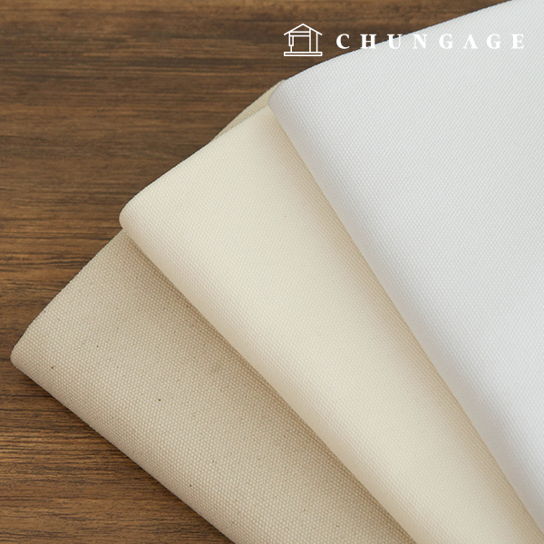 워싱 면 캔버스 원단 10수 대폭 순면 광목 기본 무지 천 3종 한마 6,200원
