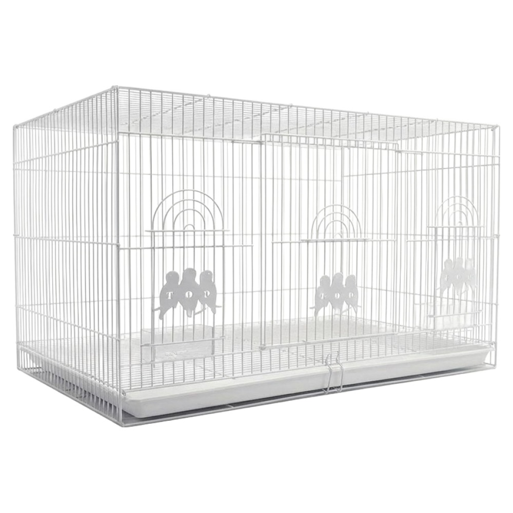 펫츠핸들러 앵무새 새장 스텐다드 60 x 40 x 40 cm LY-213, 1개, 화이트 39,500원