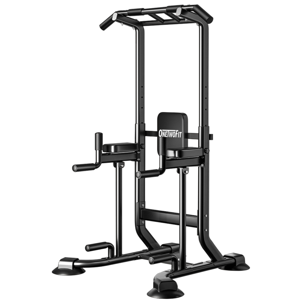 OneTwoFit 원투핏 다용도 턱걸이 높이 6단계 조절가능 가정용 철봉 운동기구, 블랙 138,000원