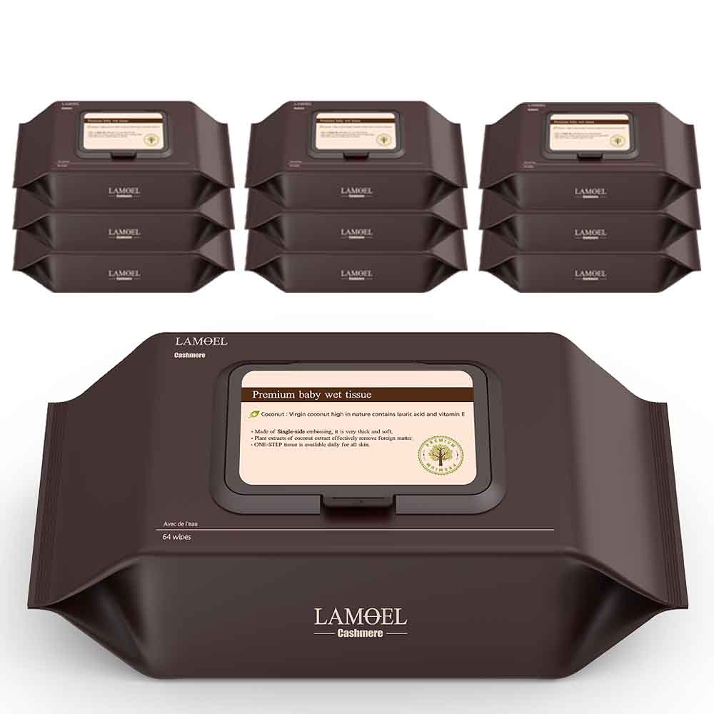 라모엘 두꺼운 물티슈 드코코 아기물티슈 10팩, 10개 17,490원