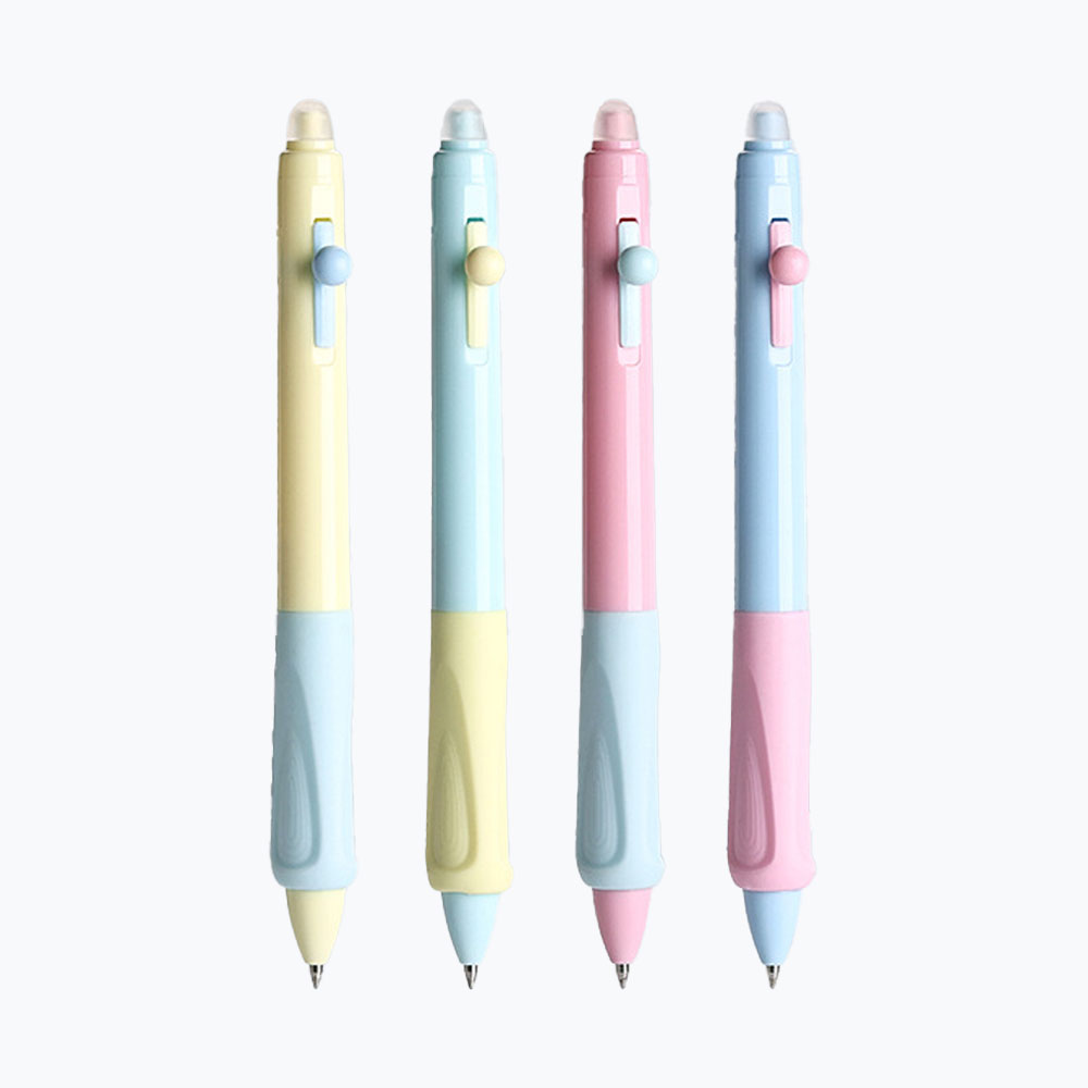 비비드 벌브 5종 미니 캐릭터 지워지는 볼펜 세트, 4개입 7,300원