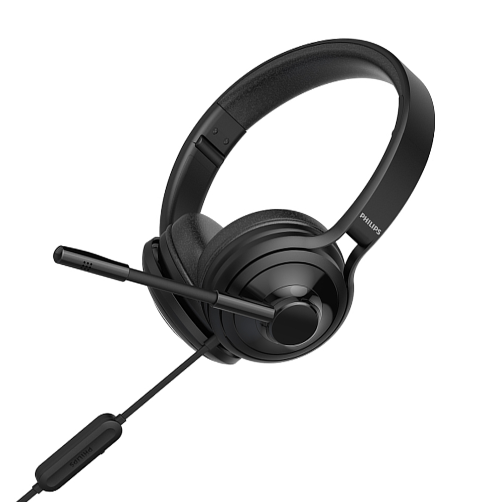 필립스 게이밍 인강용 업무용 헤드폰, TAH3155, 블랙, 패시브노이즈캔슬링(PNC), USB방식, TAH3155, 블랙 26,800원