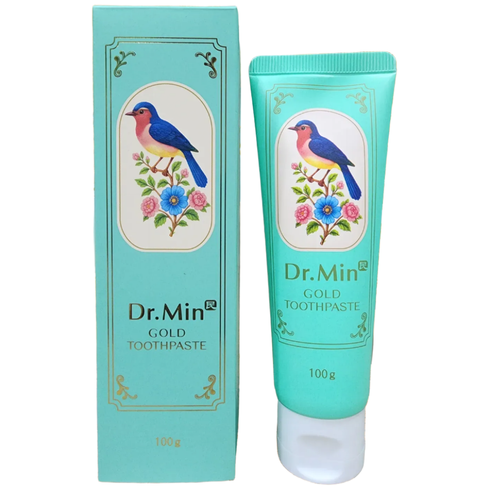 해외여행준비물 명품치약 치과의사추천 치아미백 충치예방 닥터민 골드치약, 2개, 100g 32,000원