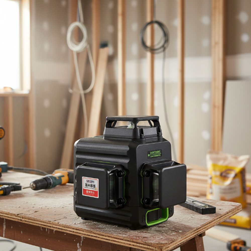 SINCON 3D 라인레이저레벨기 3D2000M 오슬람LD그린 마그네틱방식 12라인, 1개 239,080원