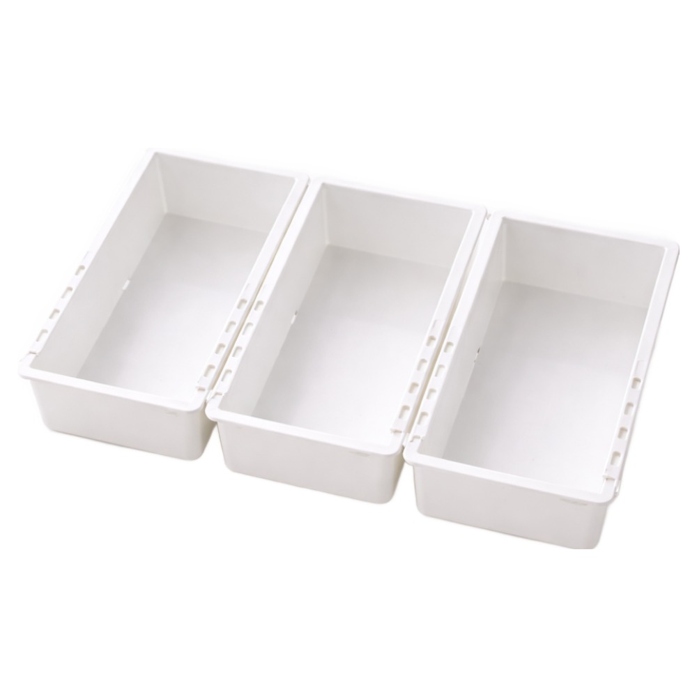 마요른 길이조절 서랍 정리함 신축형 다용도 서랍트레이 주방 수저 칸막이 수납함, 1세트, 화이트 9,900원