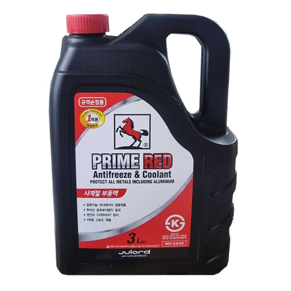 말표 부동액 3L 레드 사계절용 규격순정 냉각수, 1개, 3L 10,700원