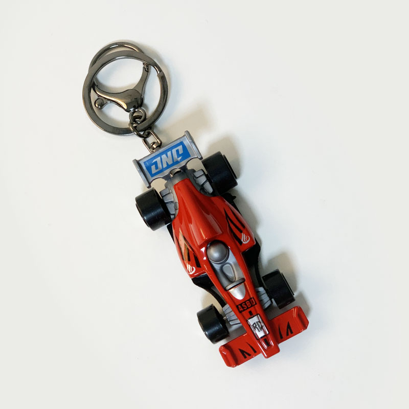 리빙릿 F1 자동차 키링 포뮬러 펜던트 레이싱 카 열쇠고리, 레드, 1개 14,200원