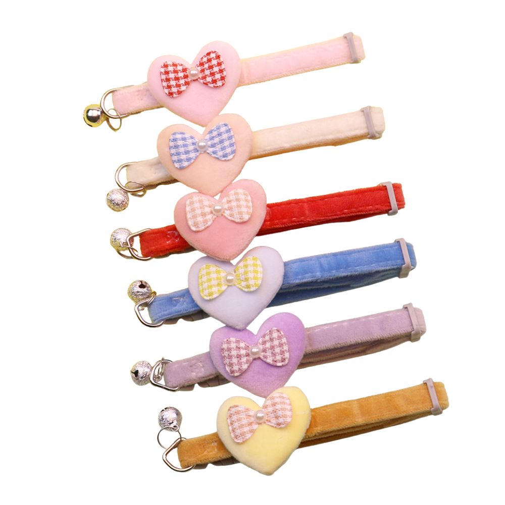 나나봉봉 (1+1) 고양이 포인트 목걸이 강아지 하트리본 방울 목걸이 13,900원