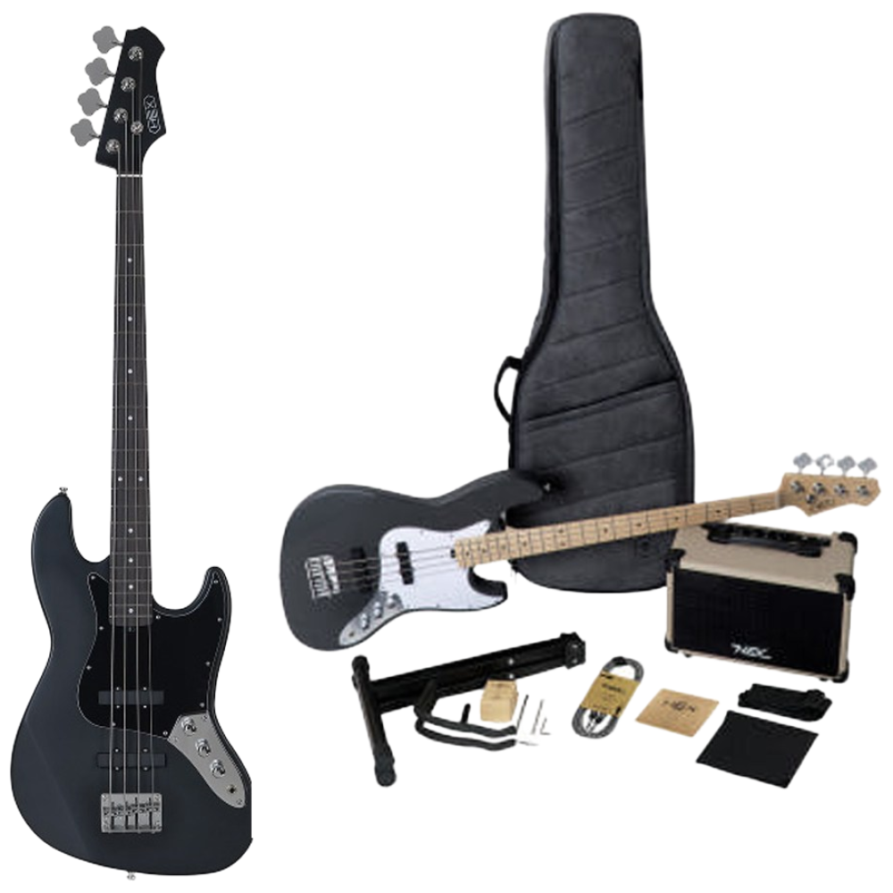 헥스 베이스기타 입문용 B100 BK/ 블랙 재즈 베이스 기타/오늘출고/앰프셋트포함/초보베이스/케이블 370,000원