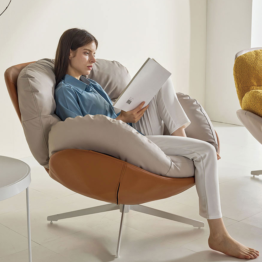 까르엠가구 360 회전 1인용 소파 실리콘 레더 SF-001 317,000원