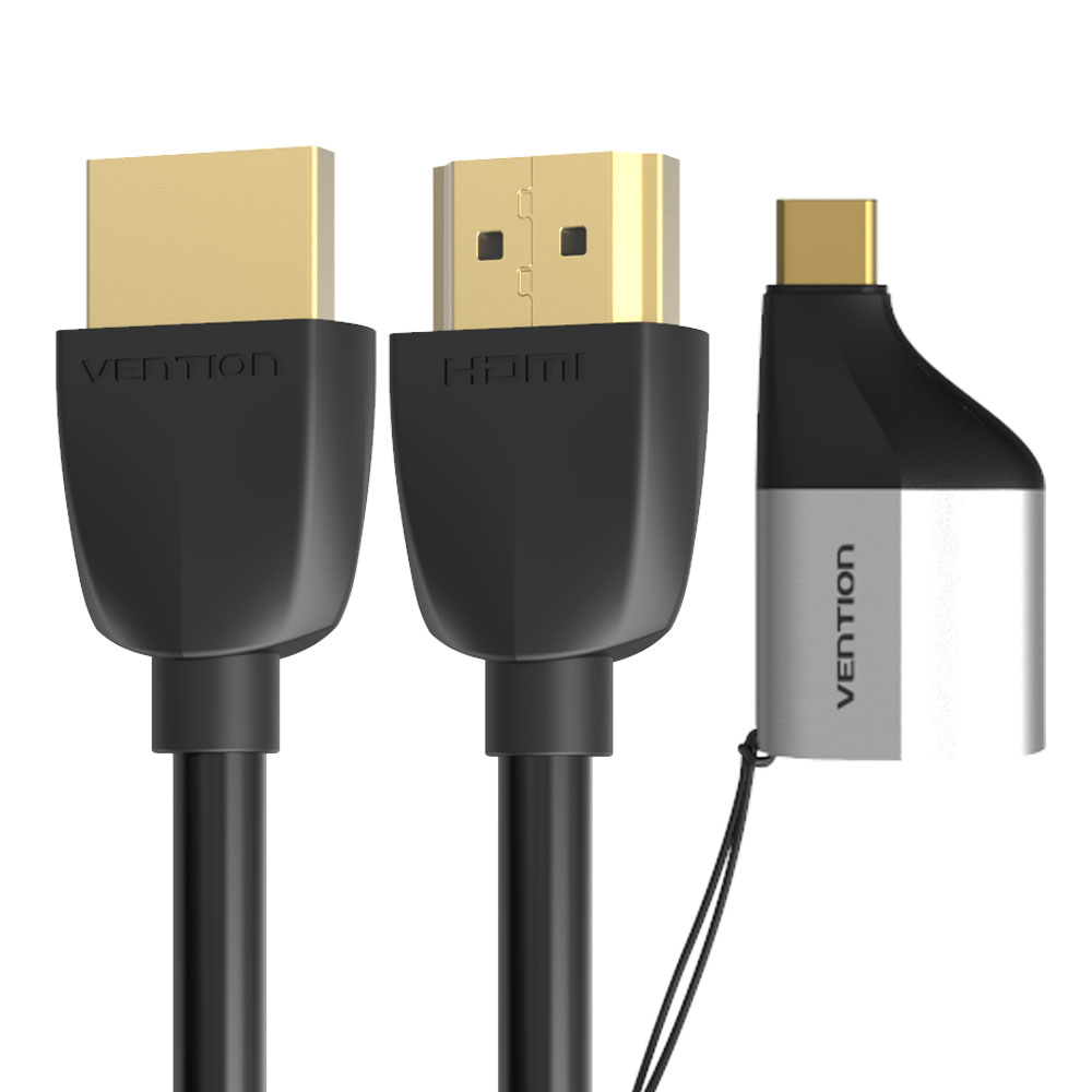 벤션 2in1 타입C HDMI 미러링 케이블, 1개, 1.5m 10,900원