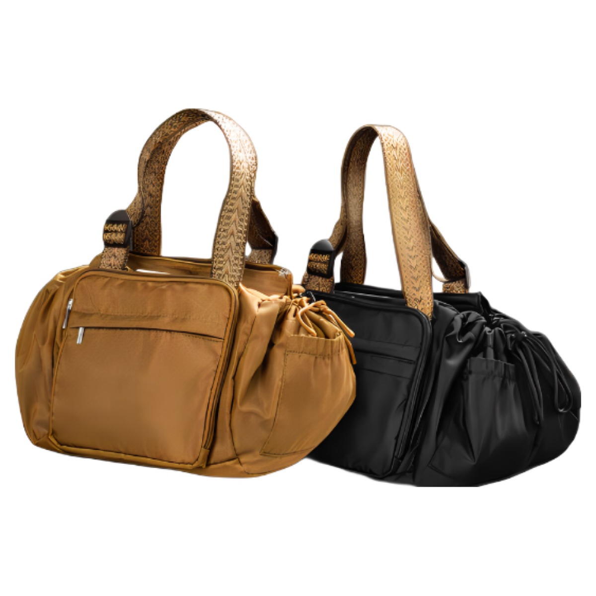 로베르 다기능 멀티백 1+1 블랙+브라운 에코백, 크로스백, 쇼퍼백, 변신가방 49,800원