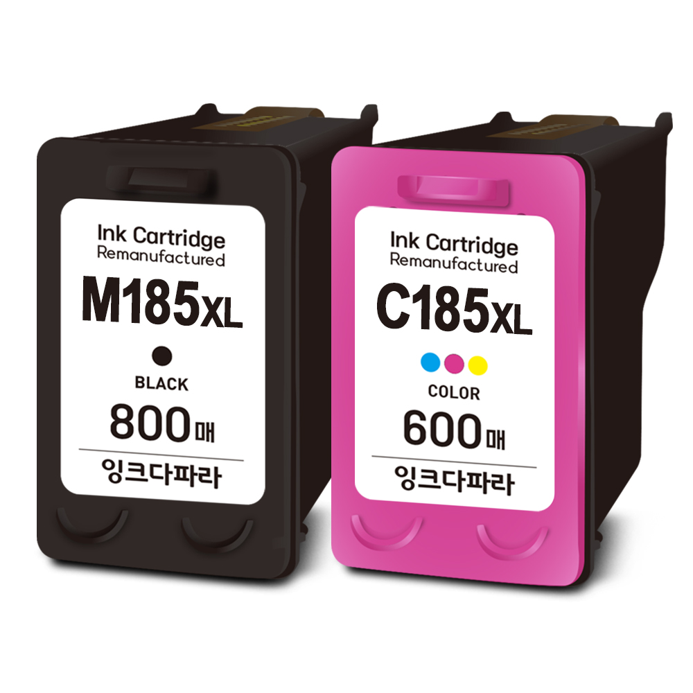 잉크다파라 삼성 호환잉크 INK-M185 C185 XL 세트 800매 특대용량 32,800원