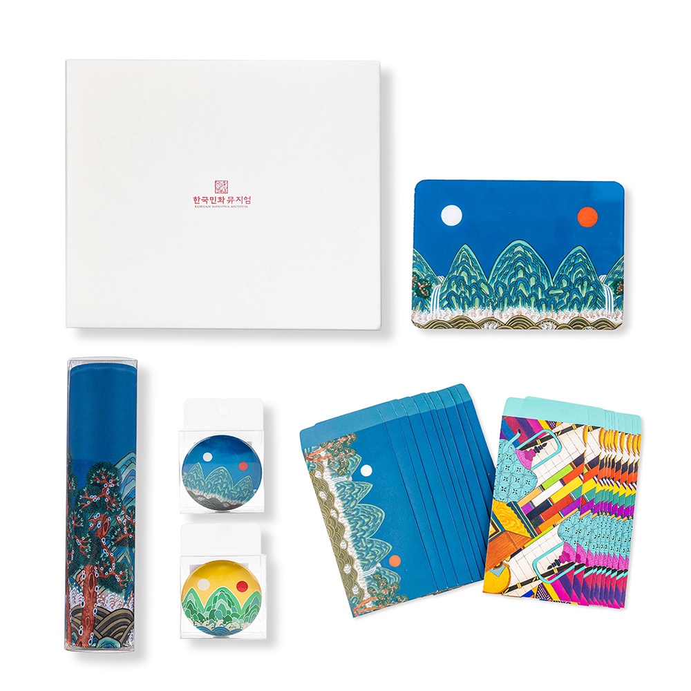 민화샵 한국 기념품 율아트 세트 49,600원