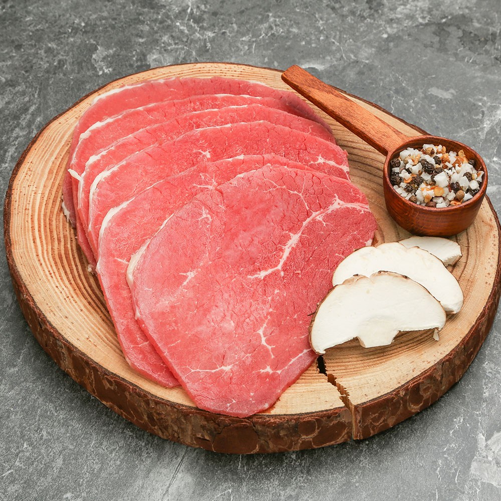 푸주 고소한 저지방 홍두깨살, 육전 구이용 250g, 1개 12,400원