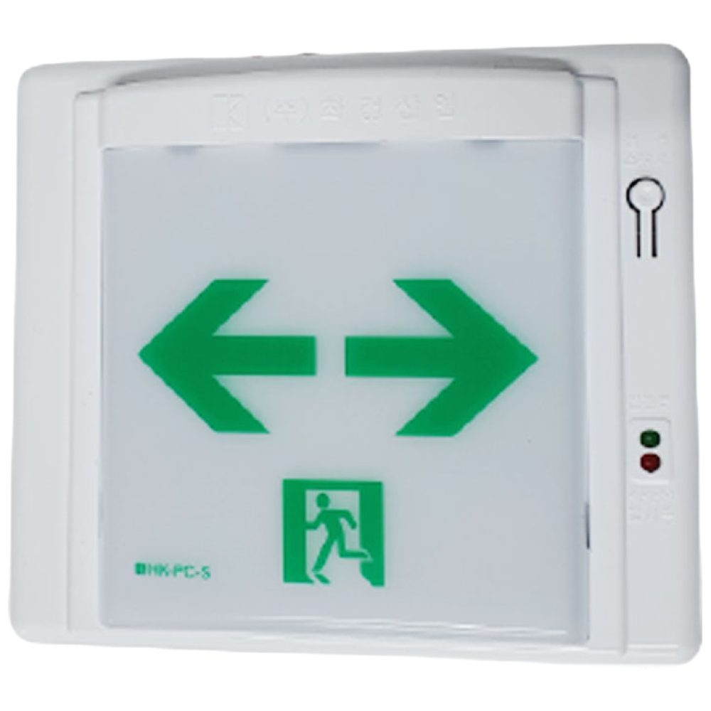 화경산업 LED 복도통로 유도등 벽부 소형 비상구 통로 유도등, 1개 12,700원