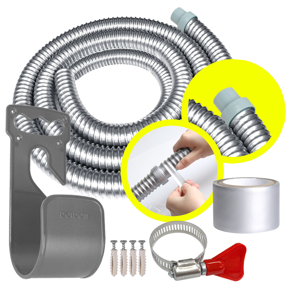 와이넷 연장배수호스실버라인세트모음 5M 10M 세탁기 연장 배수호스 연결대 보수테이프 호스밴드 호스정리대 21,700원